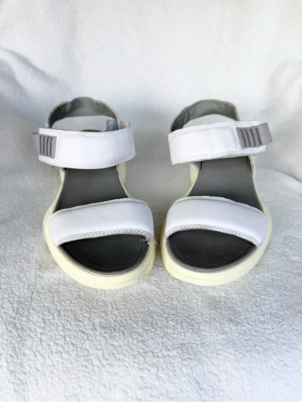 Sorel Explorer Blitz Stride Women’s 7.5 US Sandals Leather White NL4742-100